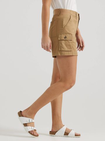 Women's Ultra Lux Comfort with Flex-to-Go Relaxed Fit Cargo Short