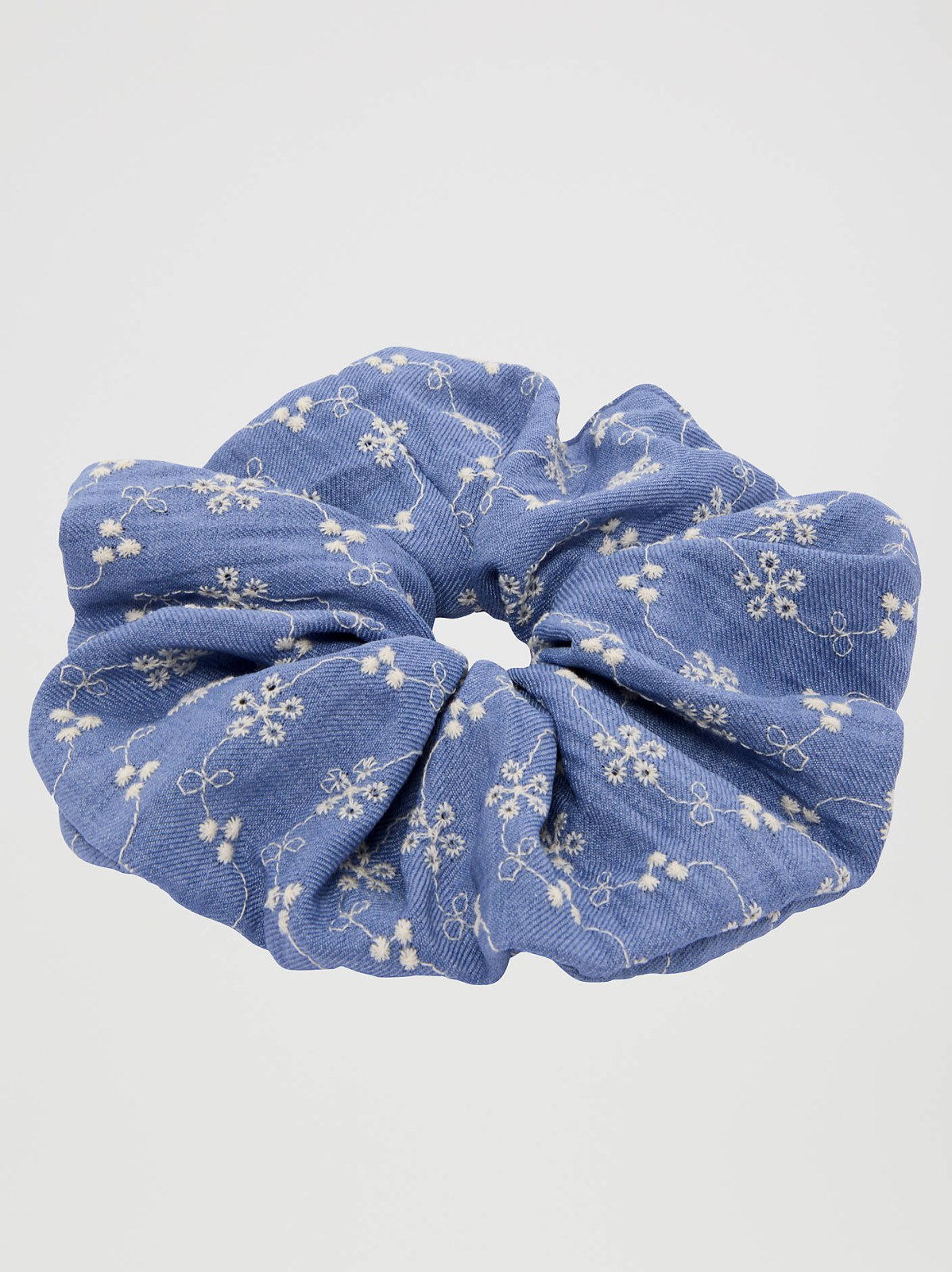 Women's Goody x Lee Large Denim Scrunchie, 1ct - view 5