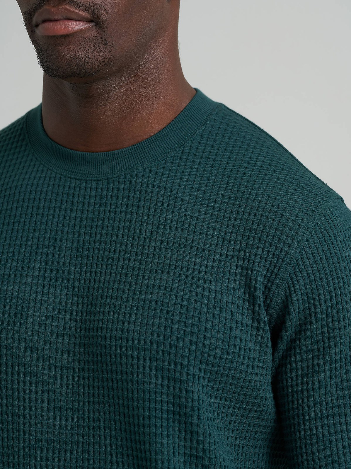 Men's Long Sleeve Waffle Thermal - view 4