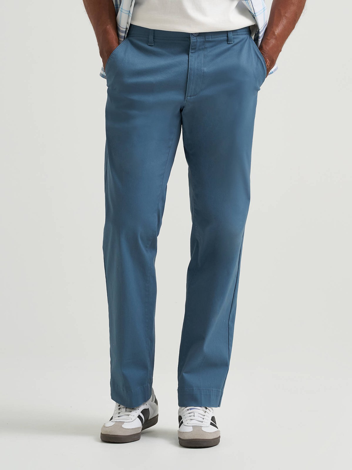 Men's Extreme Motion Flat Front Khaki Pant - view 2