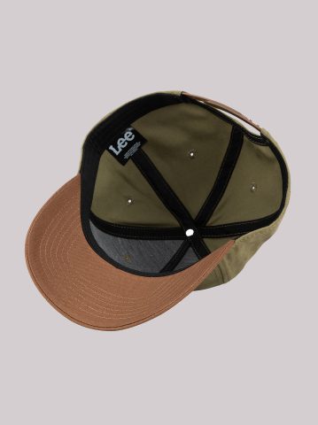 Men's Contrast Bill Logo Patch Hat