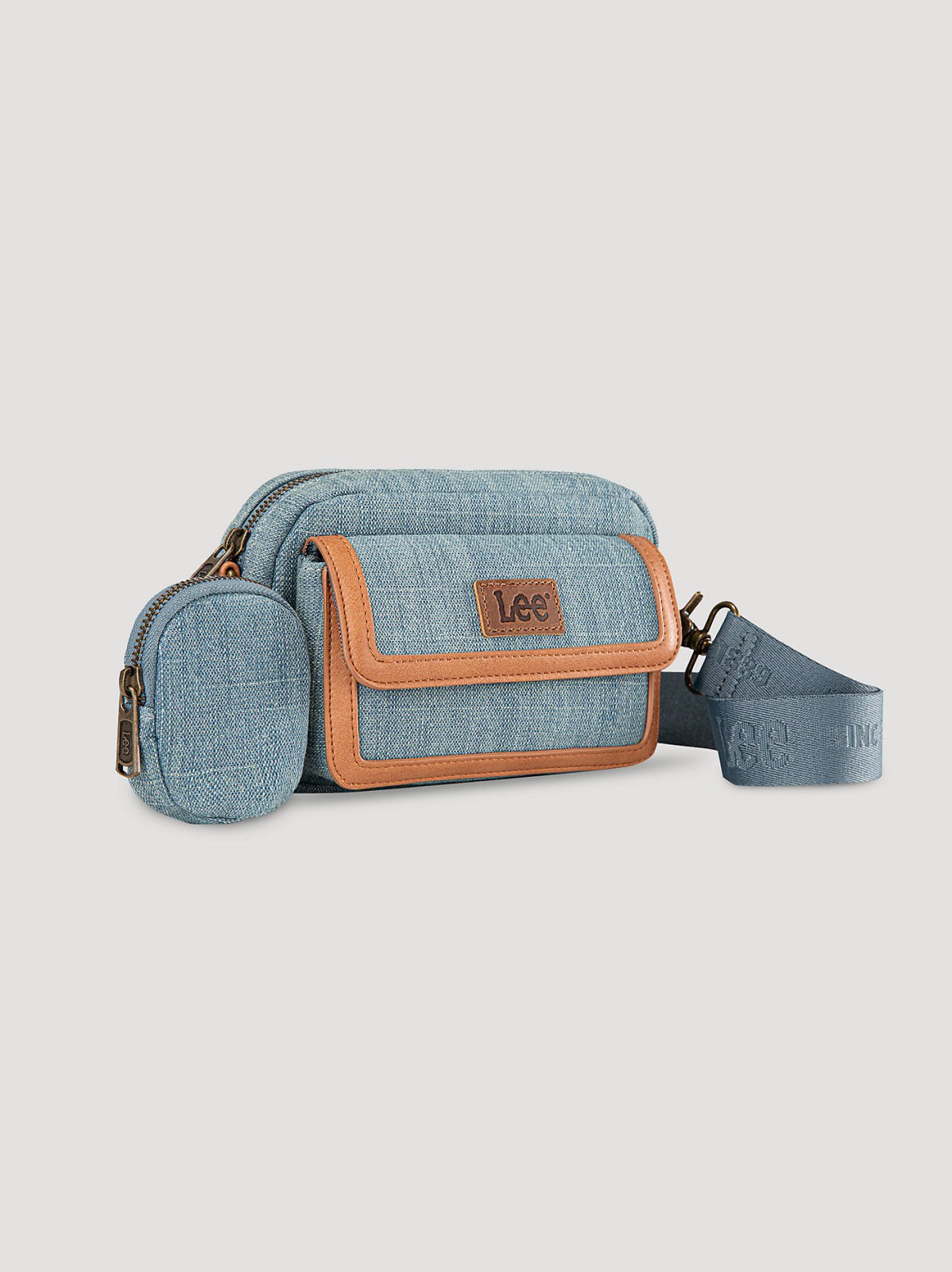 Women's Denim Canvas Belt Bag With Wallet - view 2