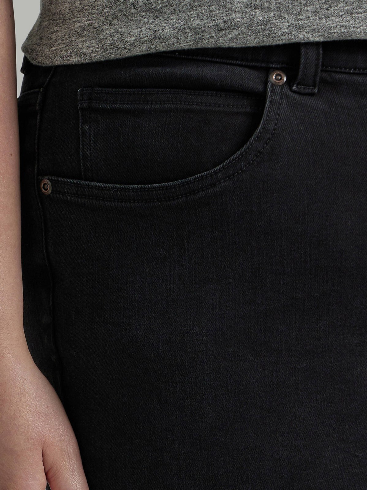 Women's Ultra Lux Comfort with Flex Motion Straight Jean (Plus) - view 5