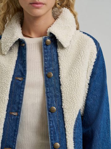Women's Mixed Media Jacket