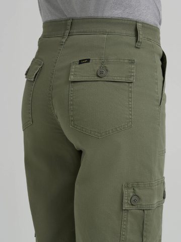Women's Loose Straight Cargo Pant