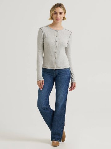 Women's Pointelle Cardigan Sweater