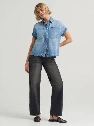 Women's Rolled Sleeve Utility Shirt