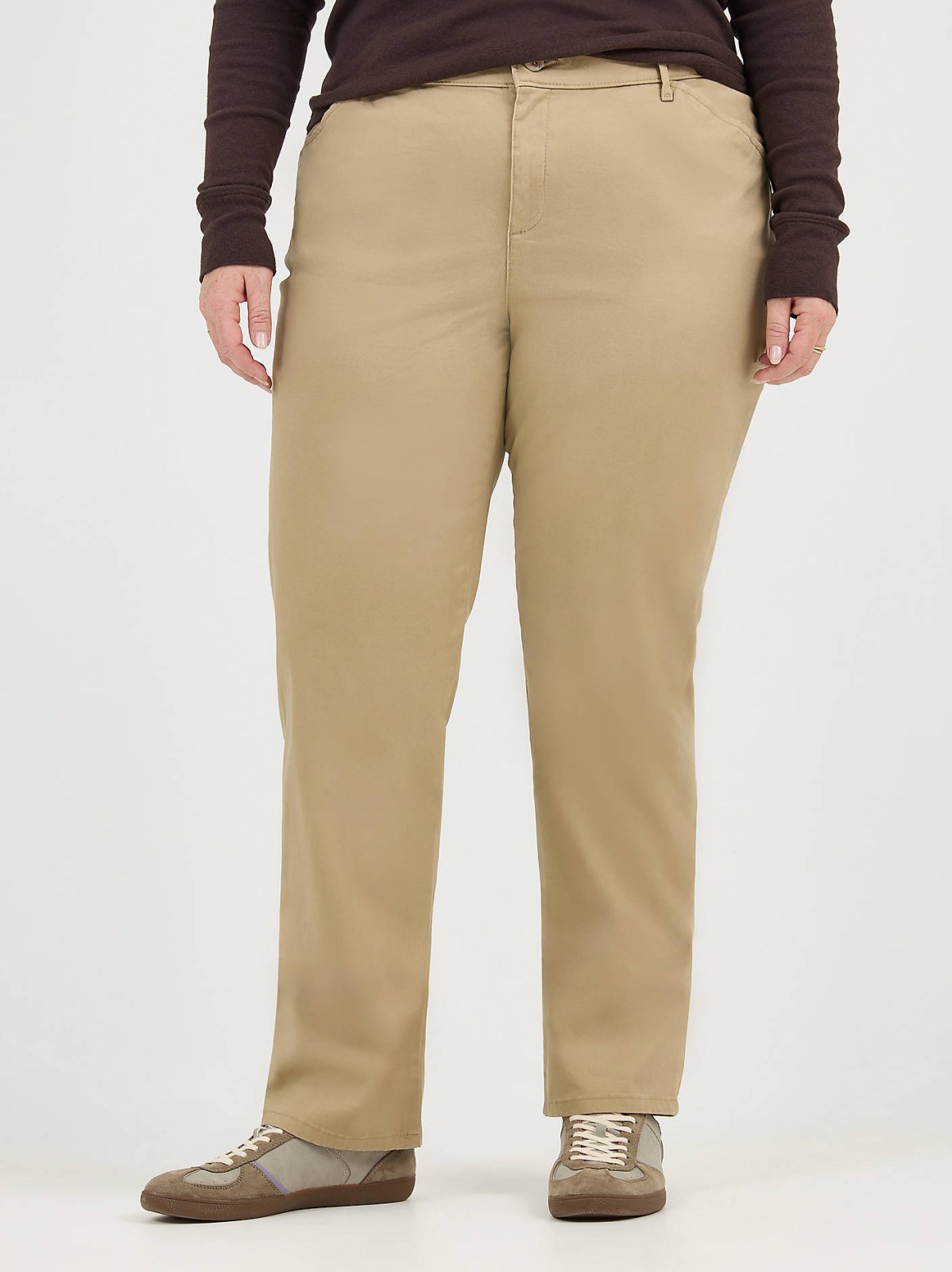 Women’s Relaxed Fit Straight Leg Pant All Day Pant (Plus) - view 2