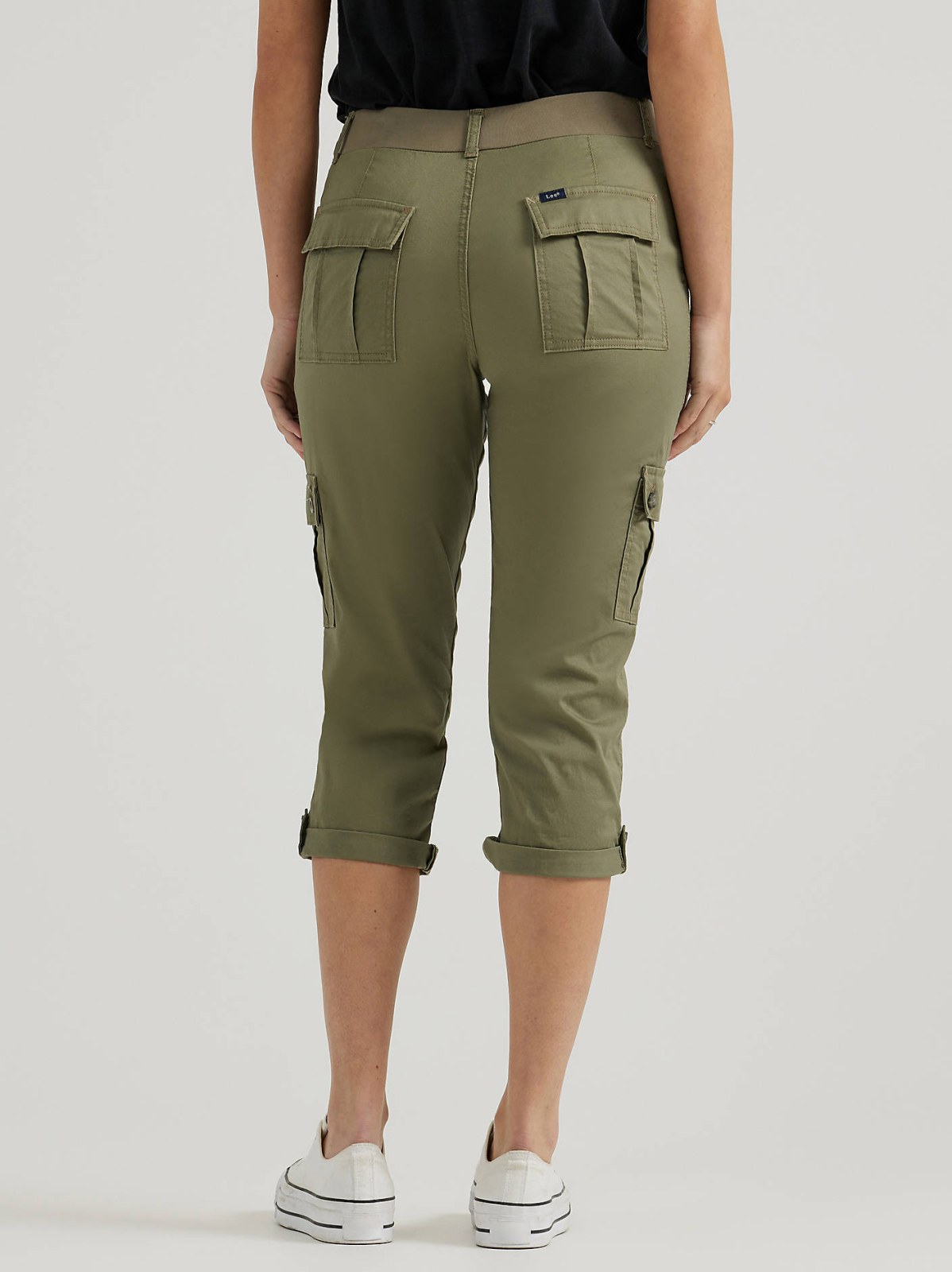 Women's Ultra Lux Comfort with Flex-to-Go Relaxed Fit Cargo Capri - view 3