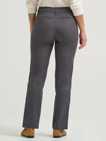 Women's Wrinkle Free Relaxed Fit Straight Leg Pant