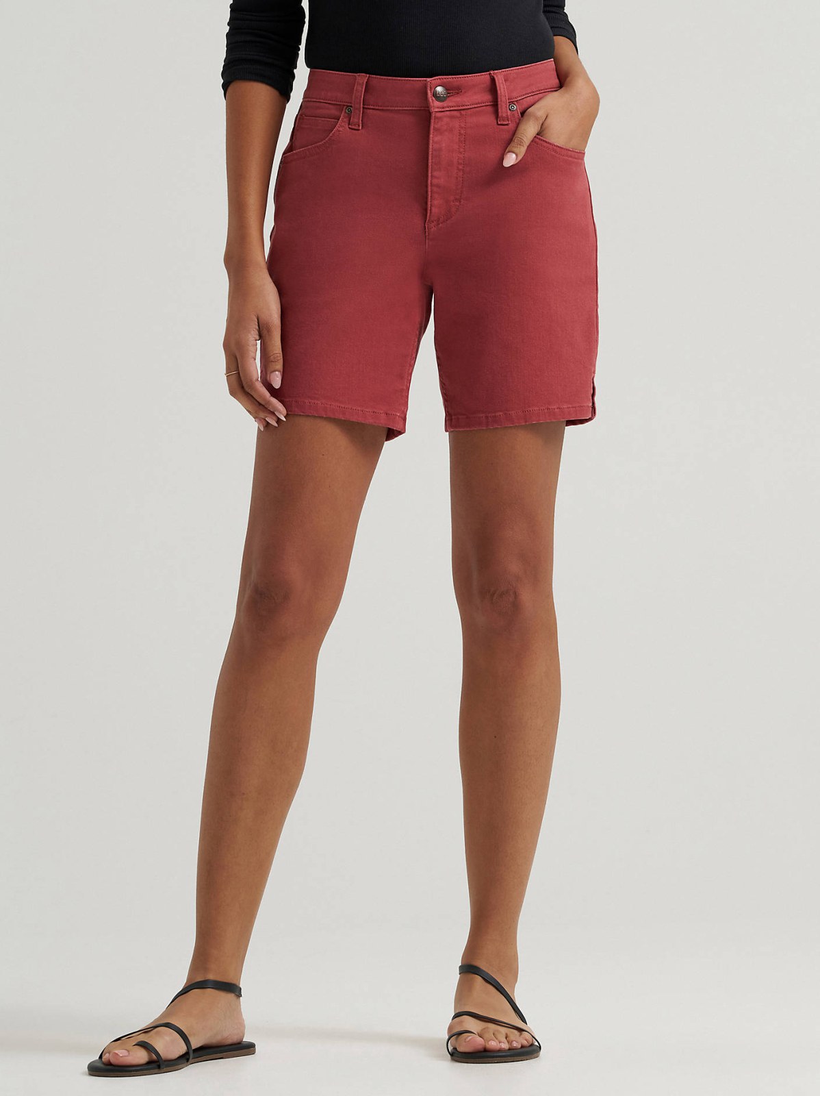 Women's Legendary Side Slit Denim Short - view 2