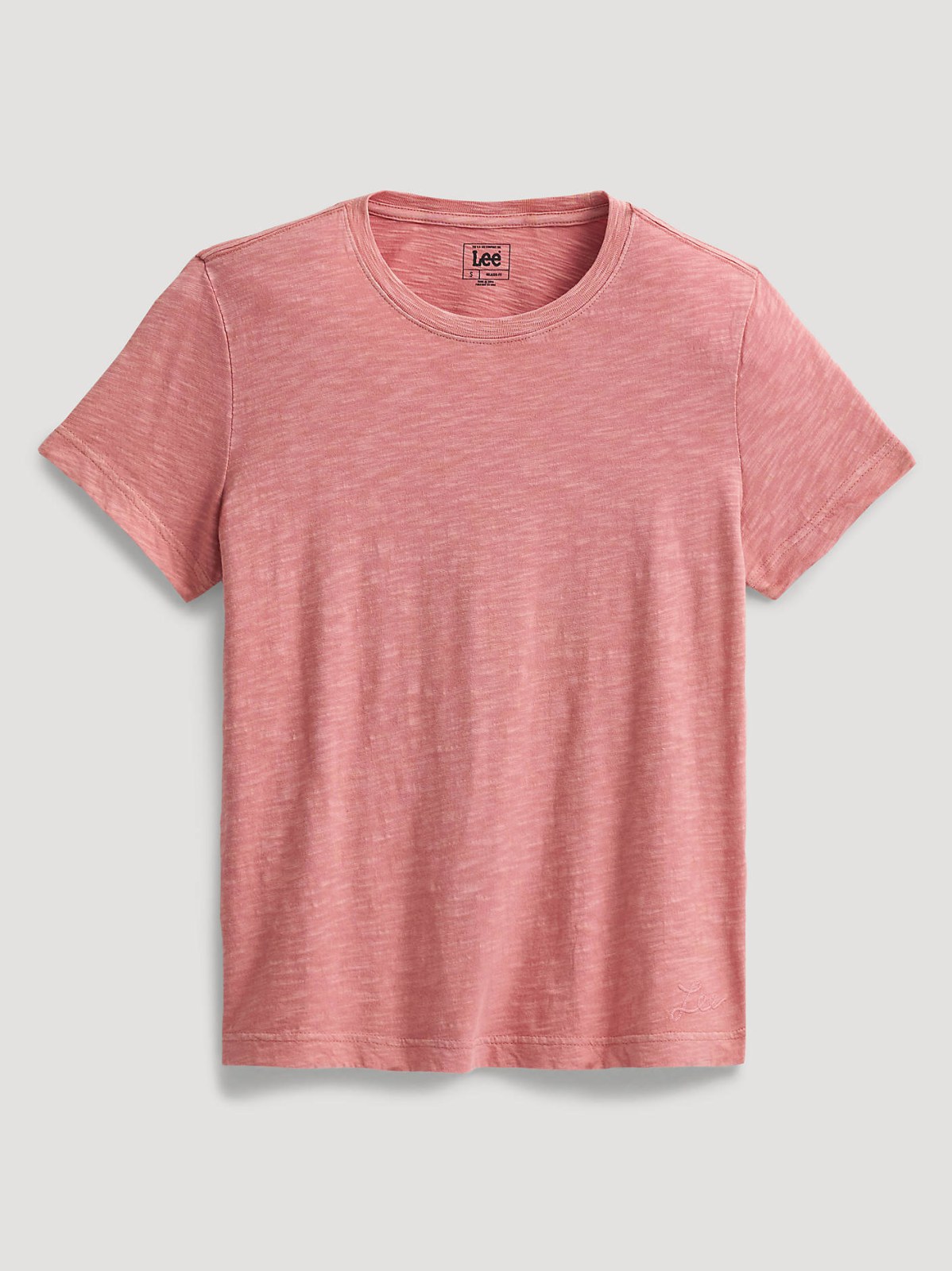 Women's Solid Crew Neck Tee