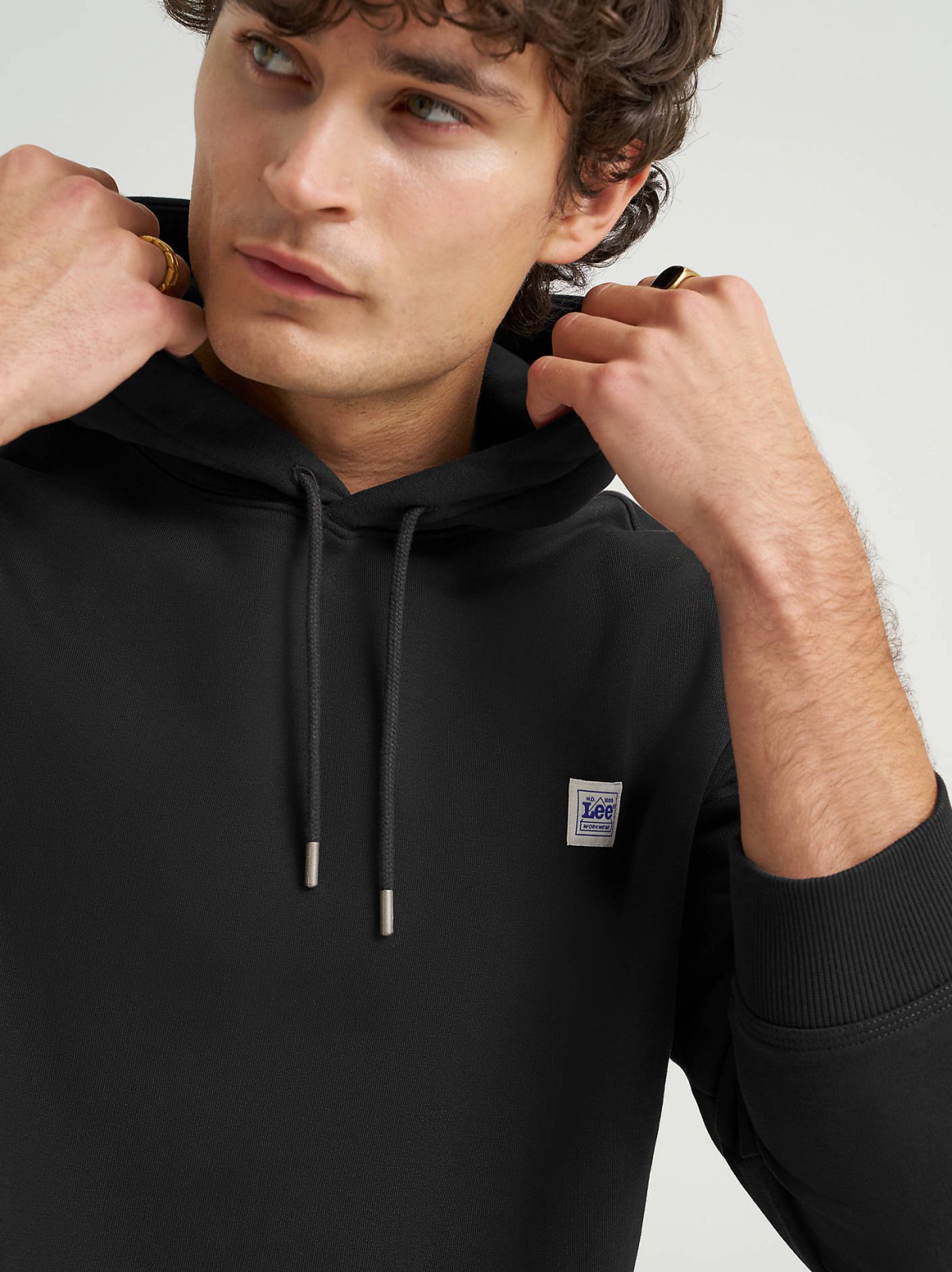 Men's Relaxed Fit Essential Workwear Hoodie - view 3