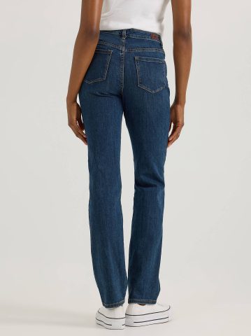 Women's Instantly Slims Relaxed Fit Straight Leg Jean