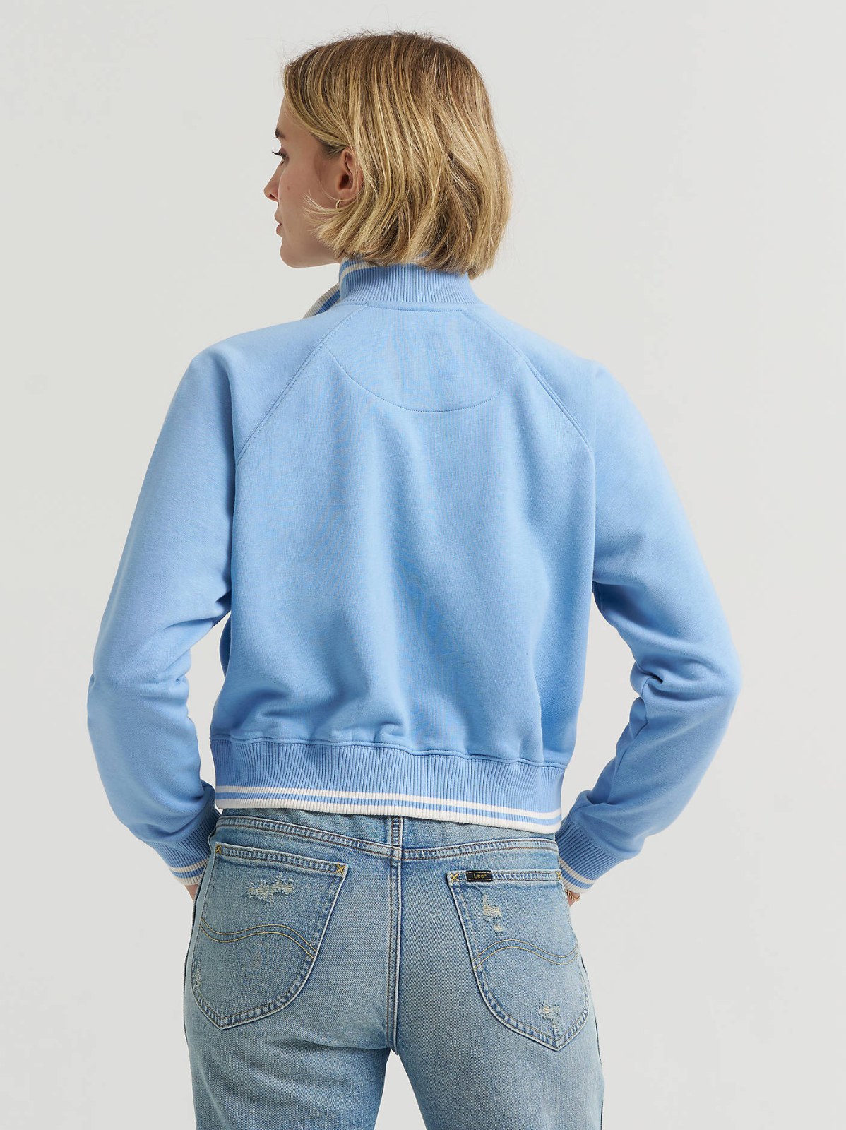 Women's Full Zip Logo Sweatshirt - view 4