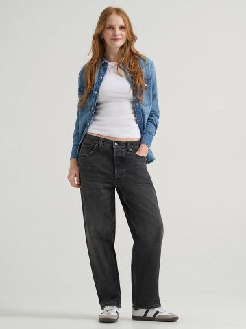 Women's Low Slung Slouch Jean