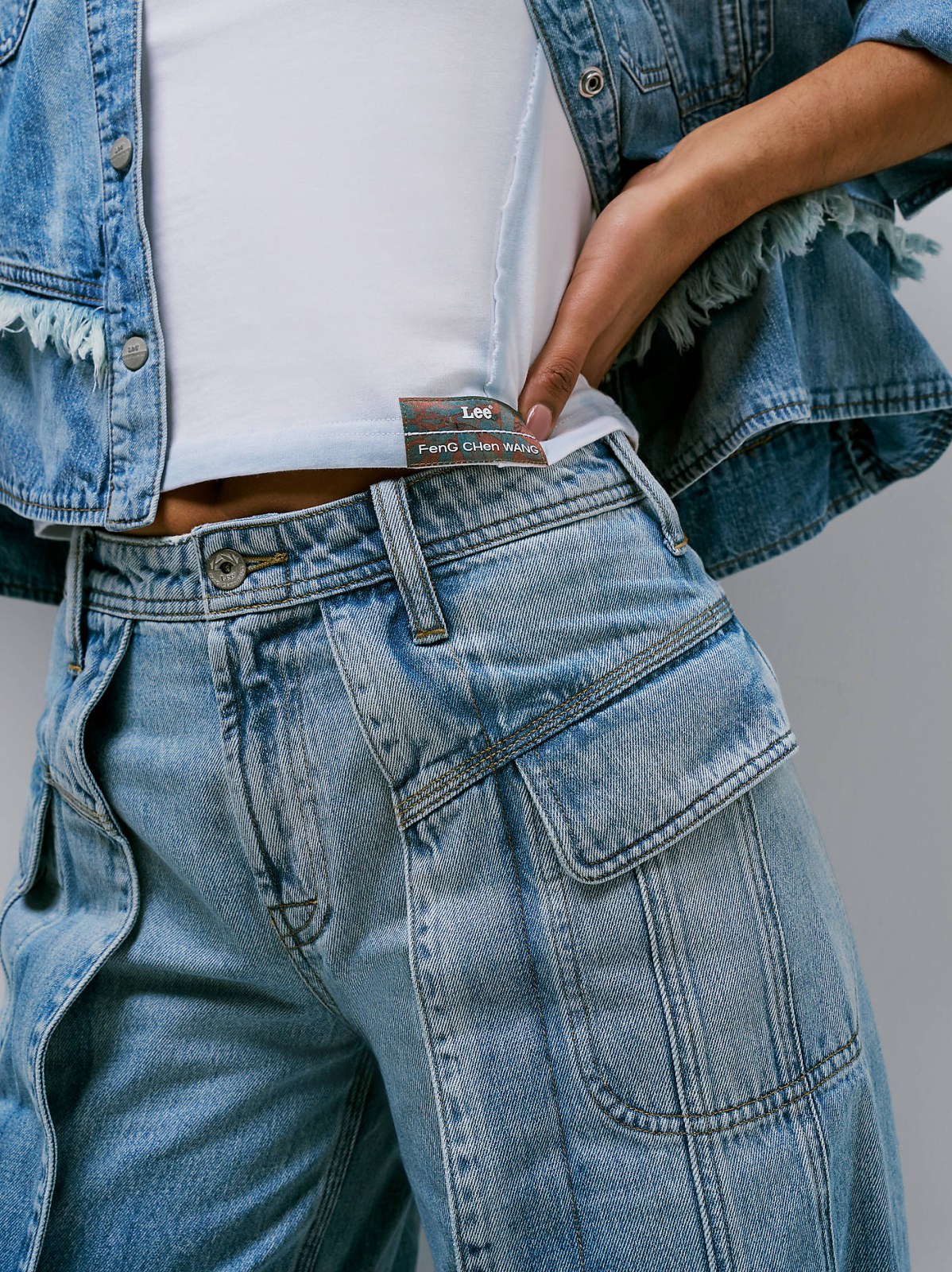 Women's Lee® x Feng Chen Wang Low Rise Slouch Jean - view 8