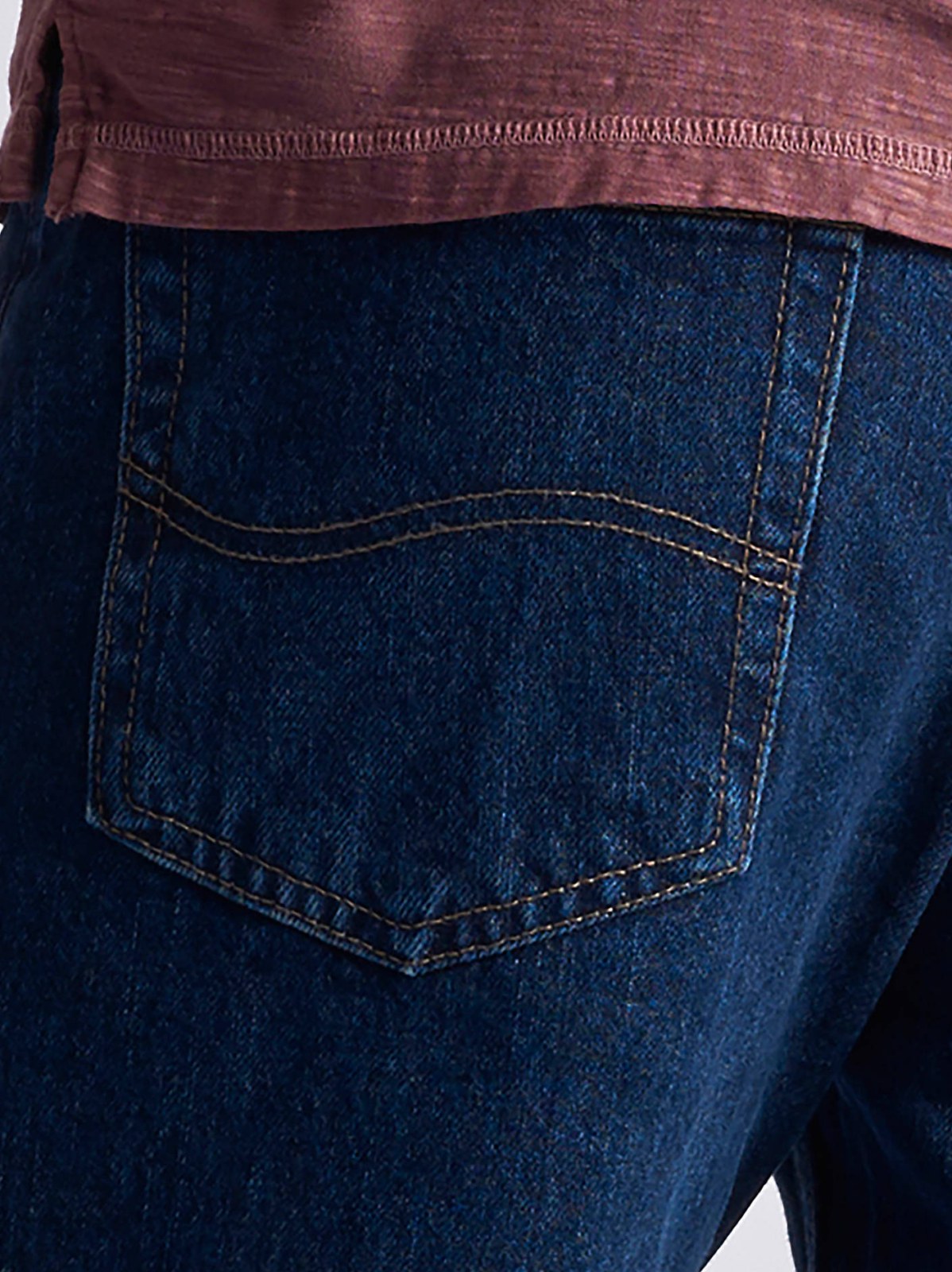 Men's 100% Cotton Regular Fit Straight Leg Heavyweight Jean - view 4