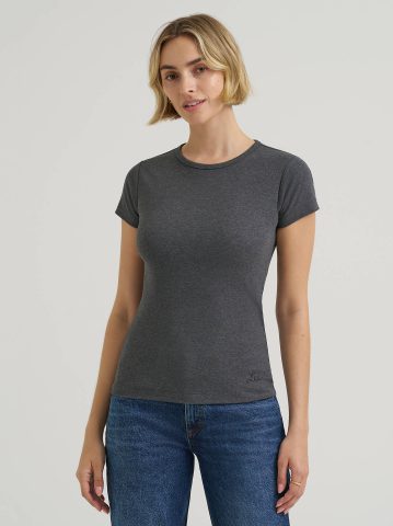 Women's Solid Baby Tee Women's Solid Baby Tee