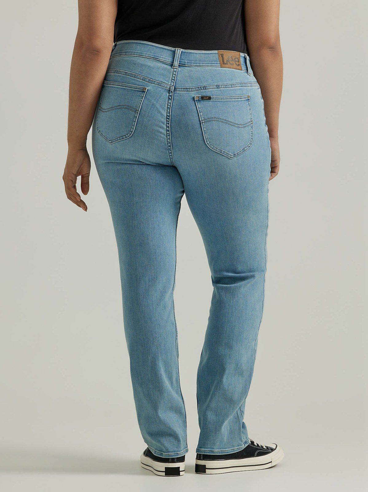 Women's Ultra Lux Comfort with Flex Motion Straight Jean (Plus) - view 3