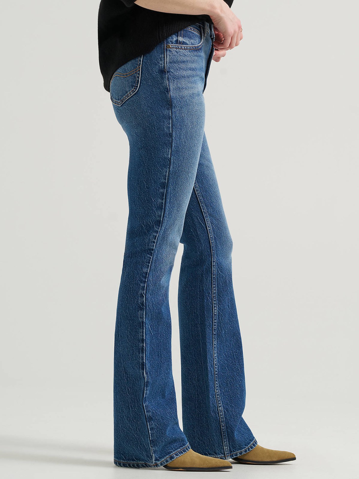 Women's High Rise Bootcut Jean - view 4