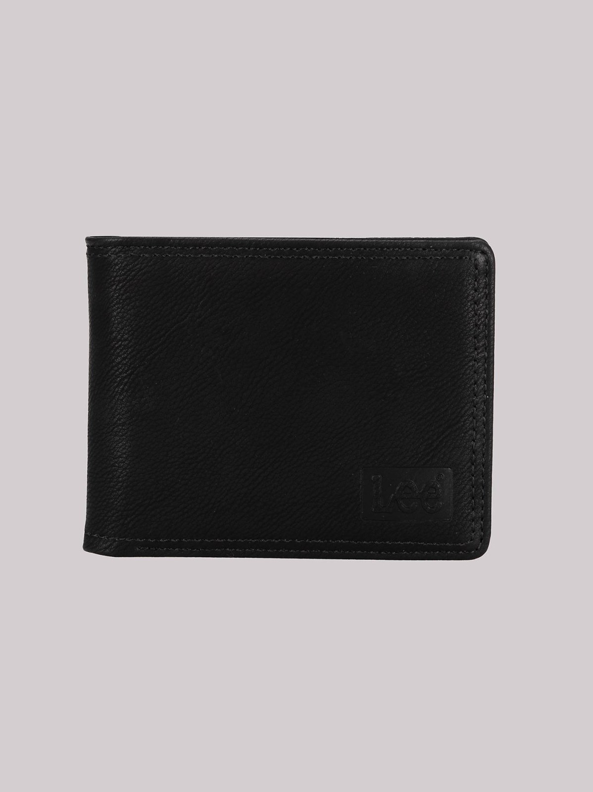 Men's Embossed Logo Tumbled Passcase Wallet