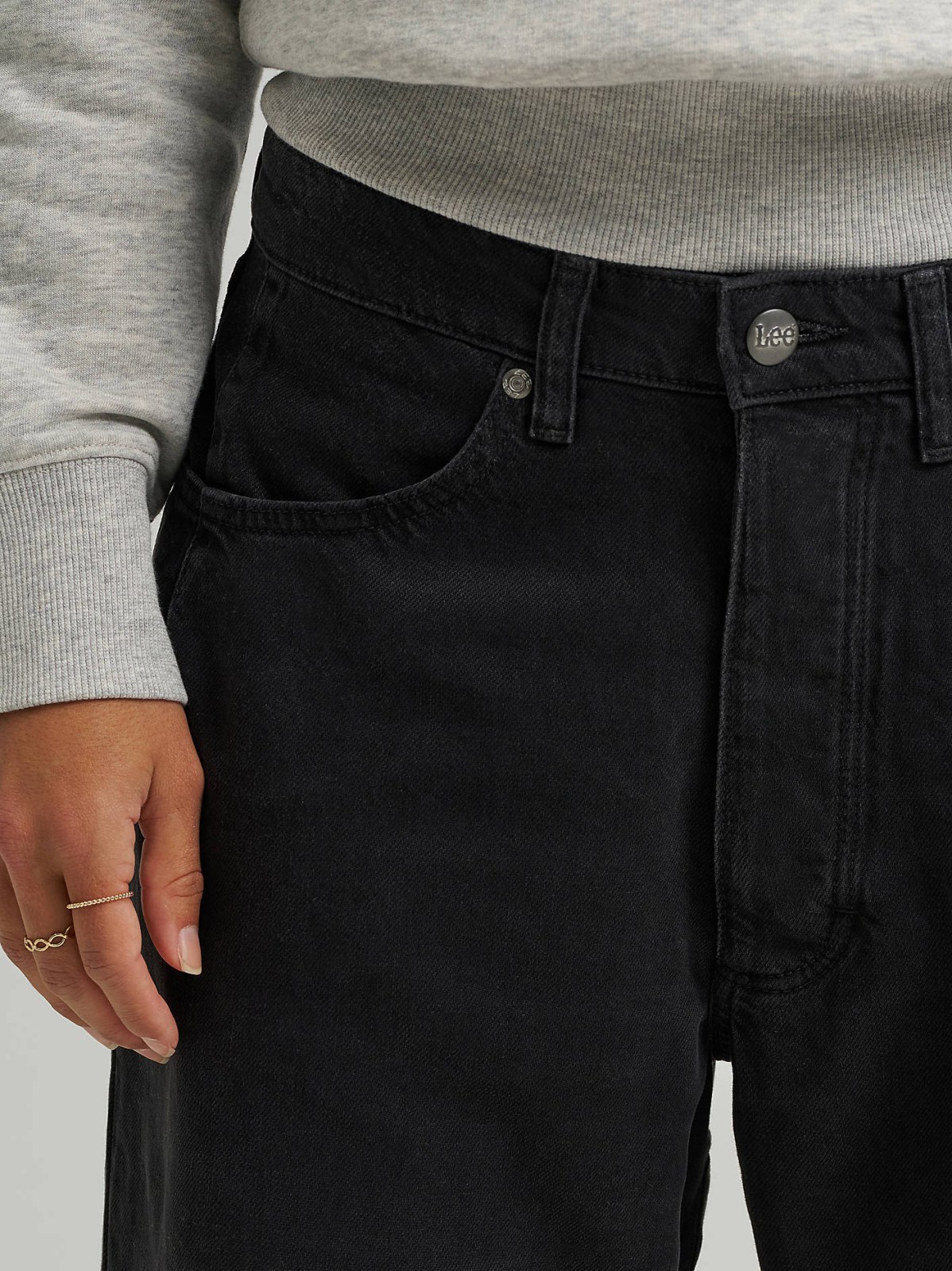 Women's Loose Crop Button-Fly Jean - view 6