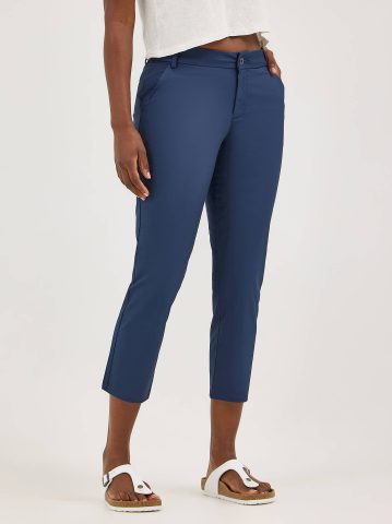 Women's Wrinkle Free Capri