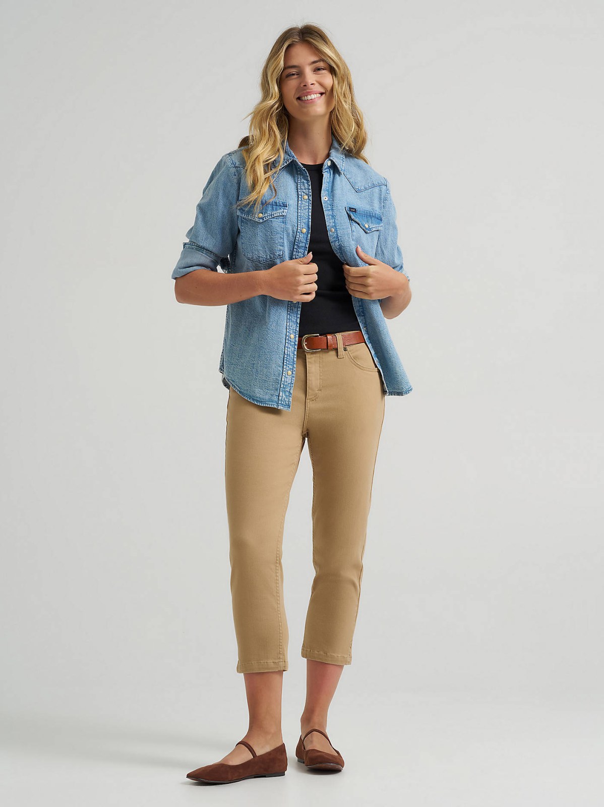 Women's Legendary Straight Denim Capri