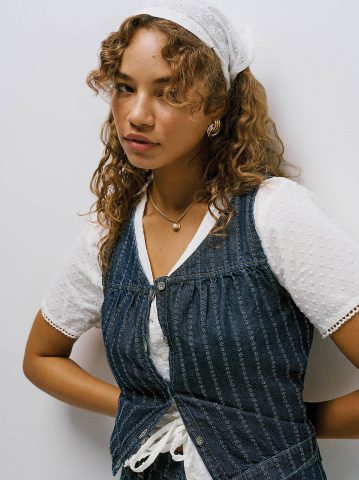 Women's V-Neck Stripe Tank Top Women's V-Neck Stripe Tank Top