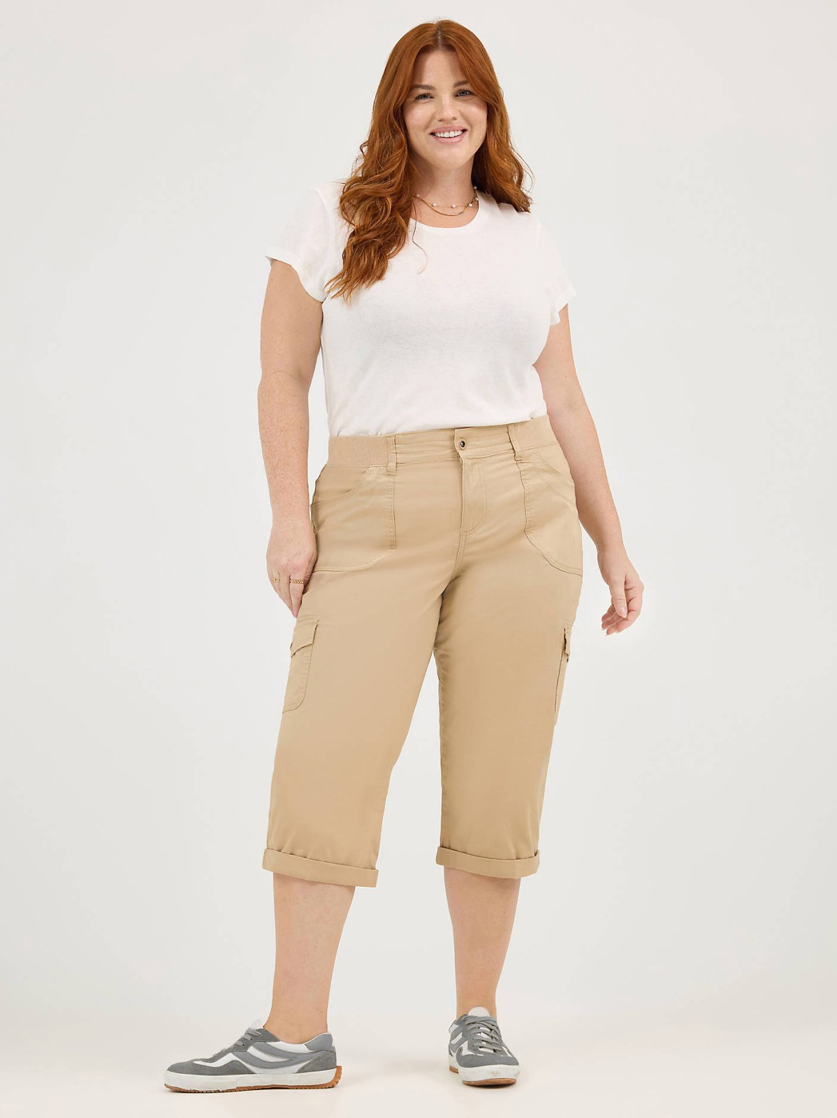 Women’s Relaxed Fit Austyn Cargo Capri (Plus)