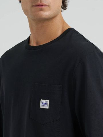Men's Long Sleeve Workwear Pocket Tee
