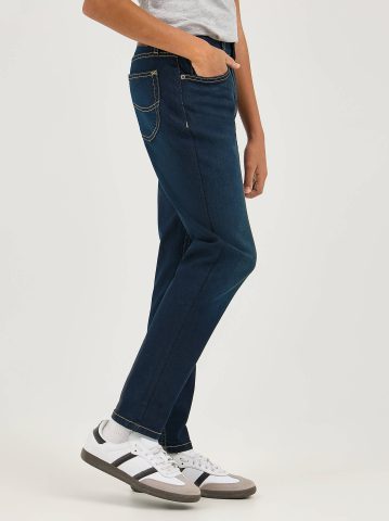 Boy's Regular Straight Stretch Jean