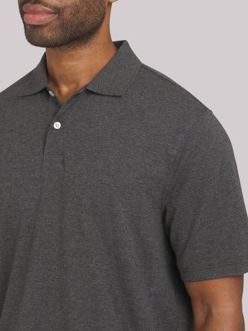 Men's Solid Performance Polo Shirt