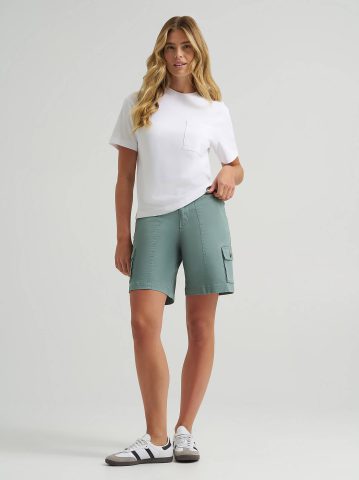 Women's Ultra Lux Comfort with Flex-to-Go Relaxed Fit Cargo Short