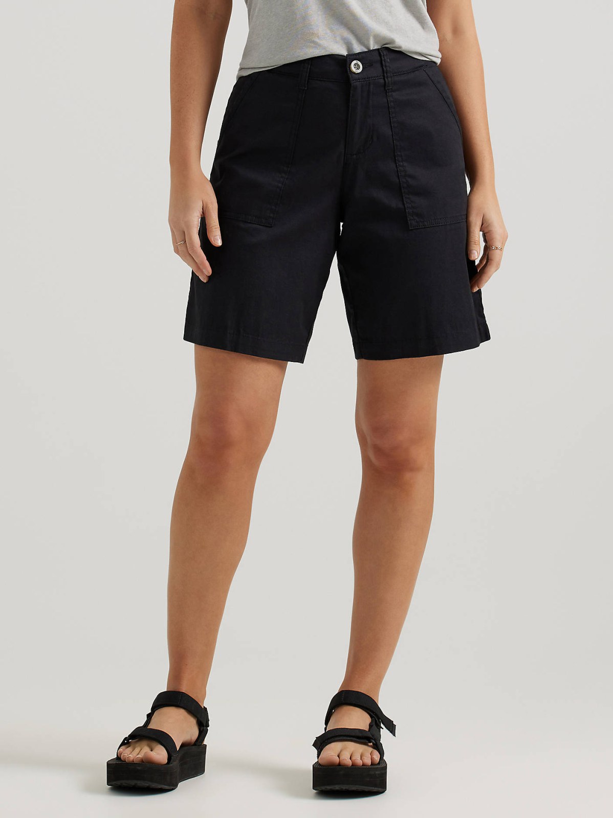 Women's Ultra Lux Comfort with Flex-To-Go Relaxed Fit Utility Bermuda - view 2