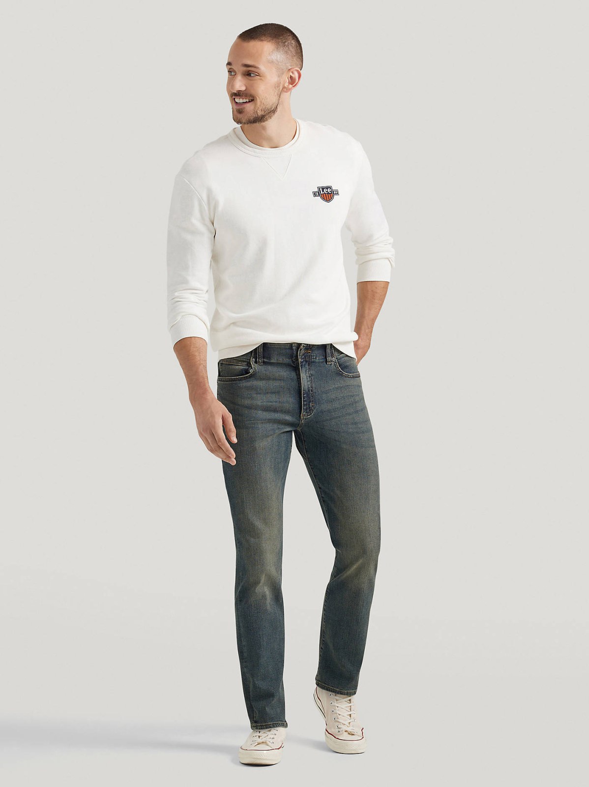 Men's Extreme Motion Straight Fit Tapered Leg Jean - view 2