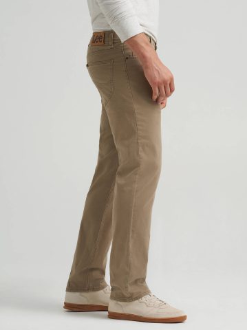 Men's Regular Straight Twill Pant