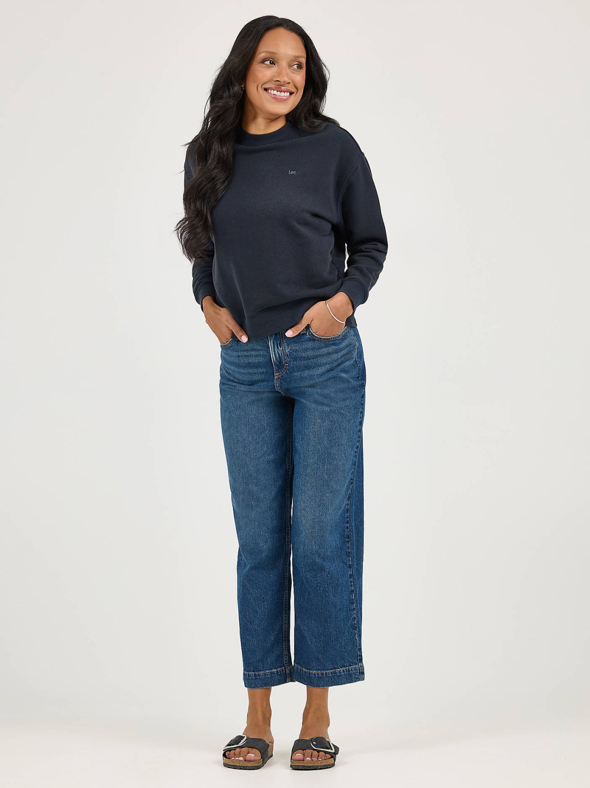 Women's Legendary Wide Leg Crop Jean