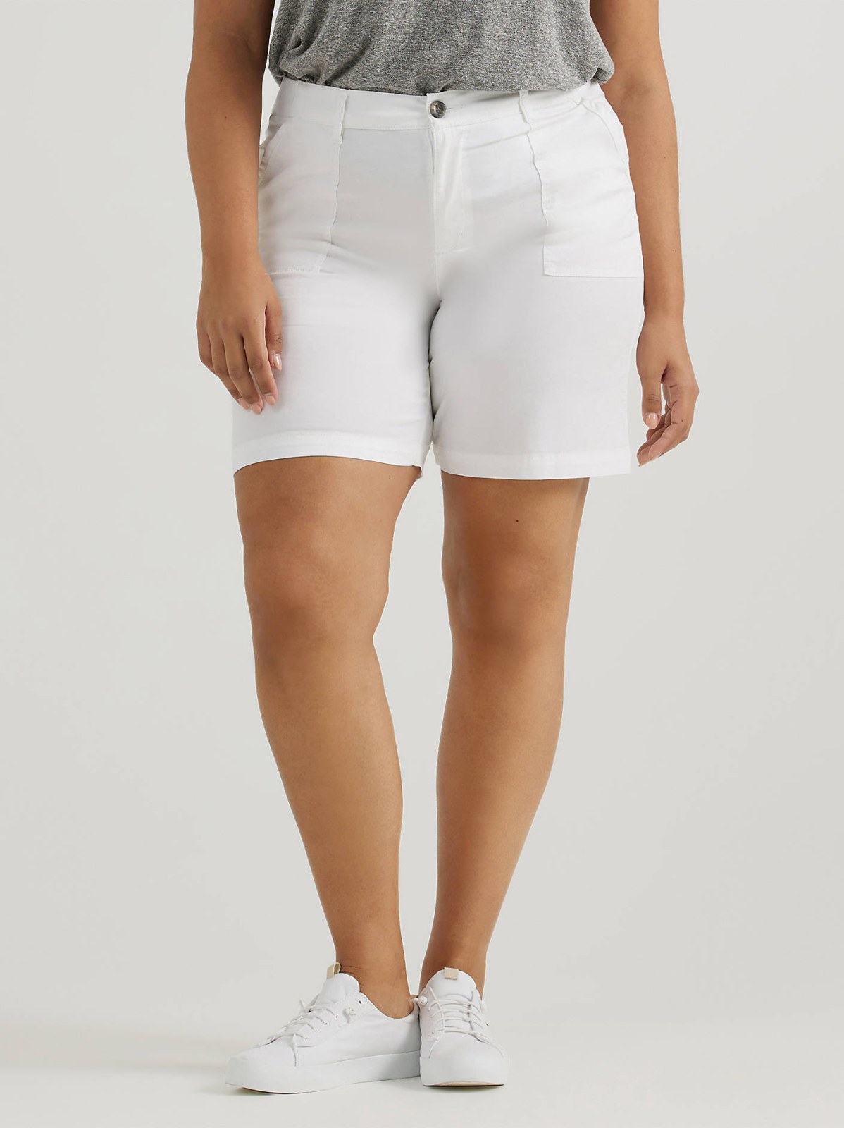 Women's Ultra Lux Comfort with Flex-To-Go Relaxed Fit Utility Bermuda (Plus) - view 2