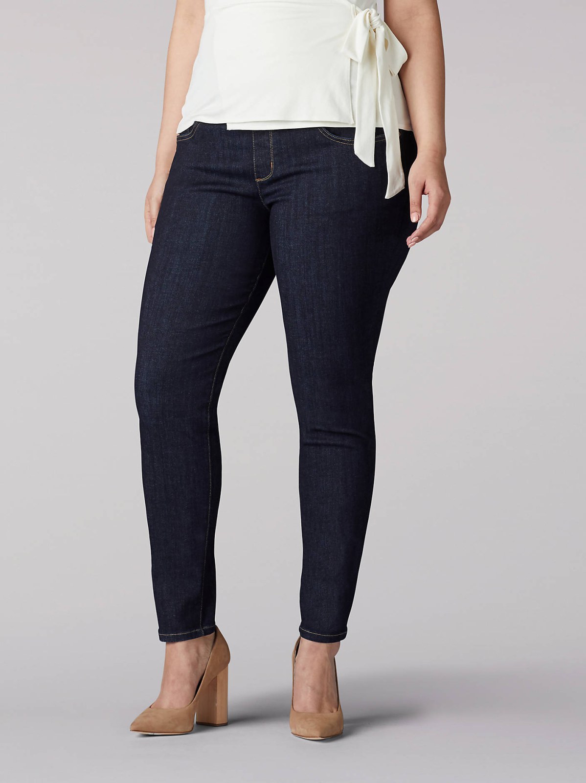 Women’s Sculpting Slim Fit Skinny Pull-On Jean (Plus) - view 4