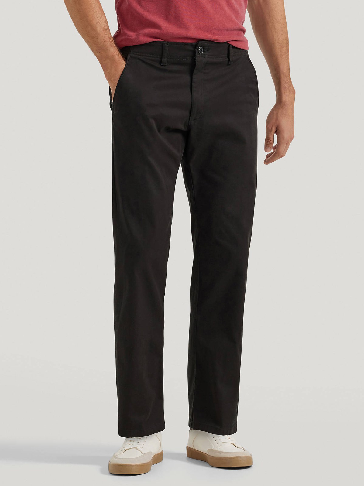 Men's Extreme Motion Flat Front Khaki Pant - view 2