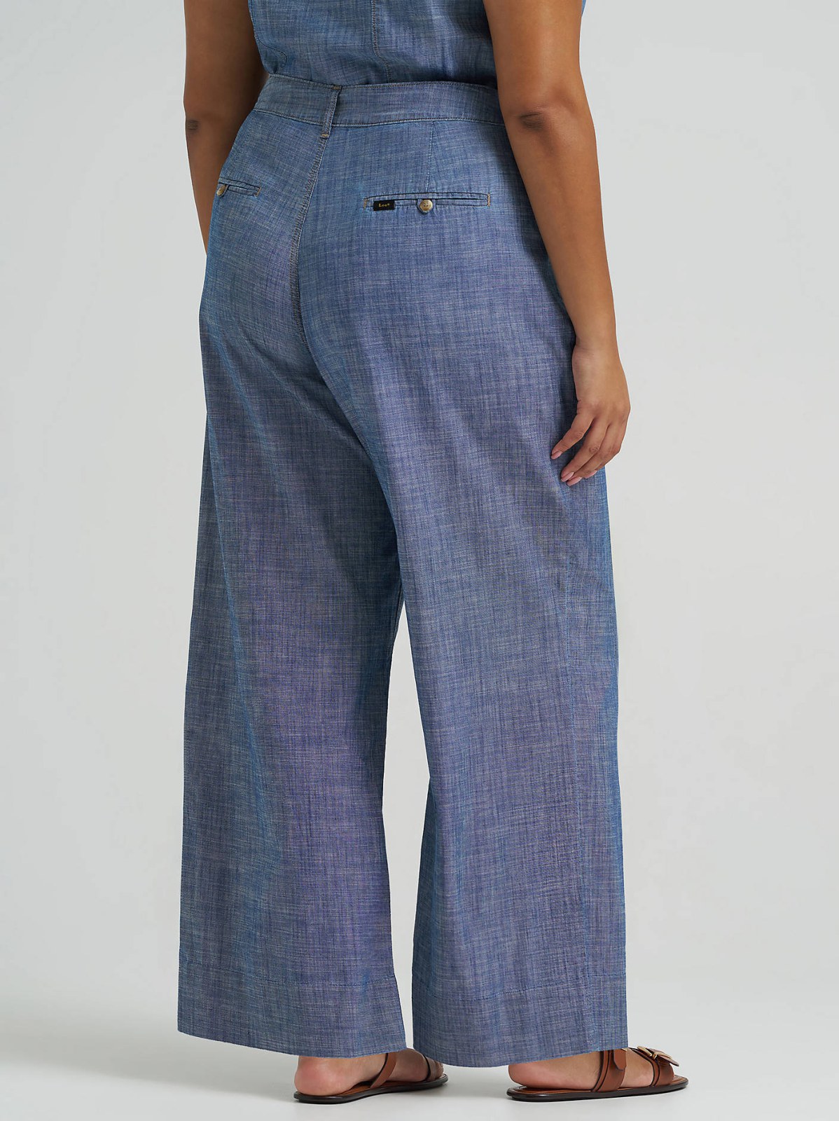 Women's Loose Pleated Trouser Pant (Plus) - view 3