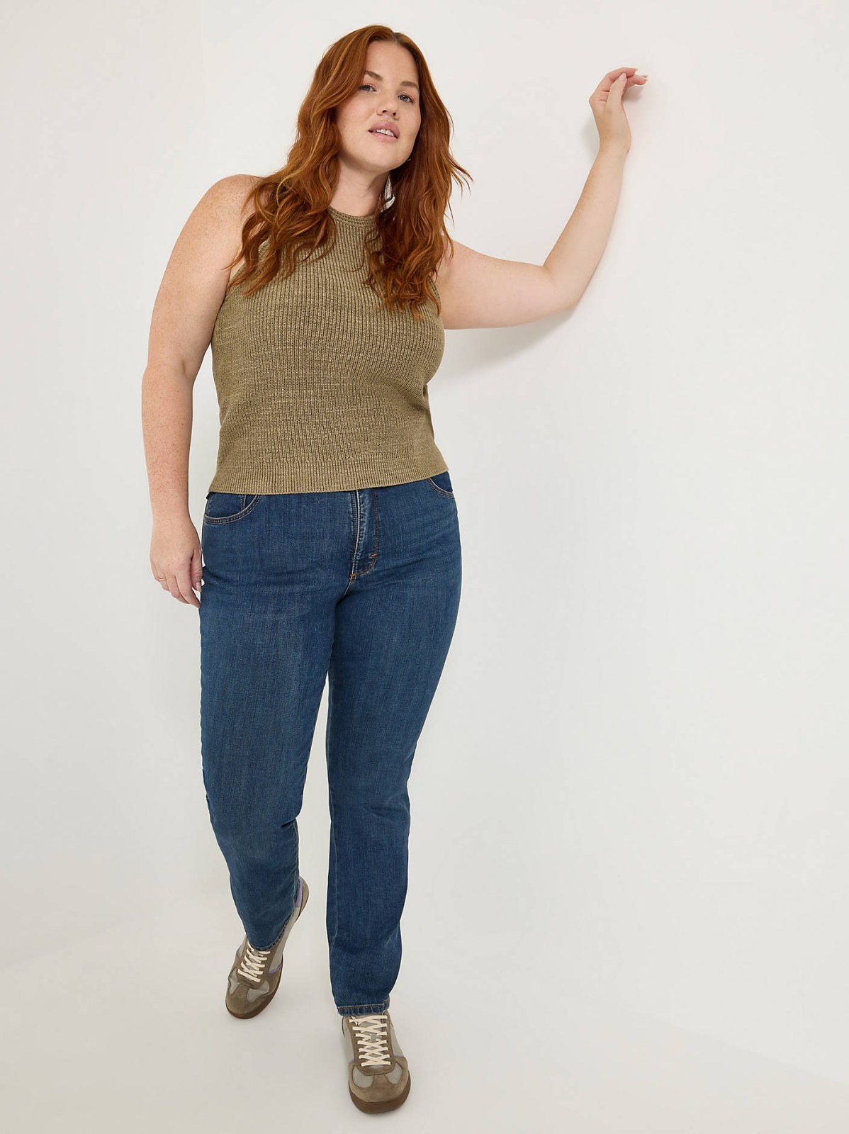 Women's Instantly Slims Relaxed Fit Straight Leg Jean (Plus) - view 7