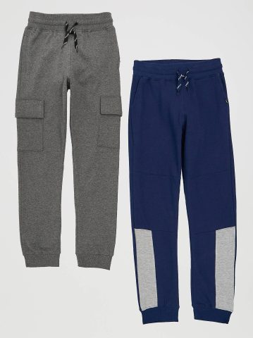 Boy's 2-Pack Fleece Cargo Jogger — alternate view